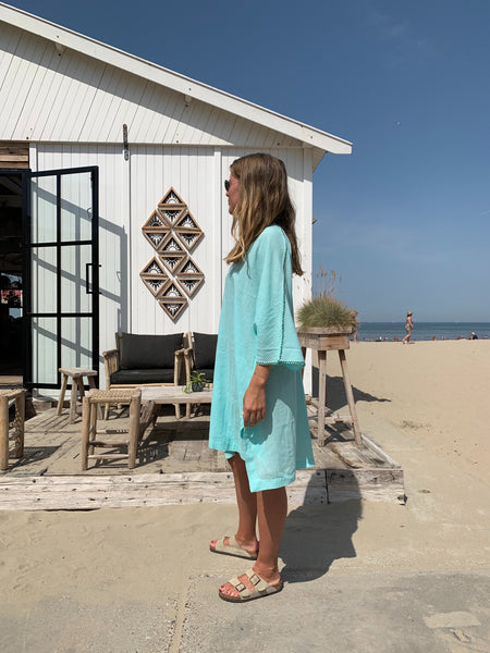 The Iris Aqua & Green