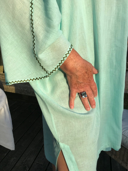 The Iris Aqua & Green