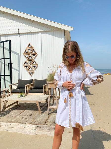 The Audrey White & Beige