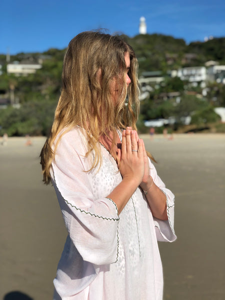 The Iris Lavender & Green